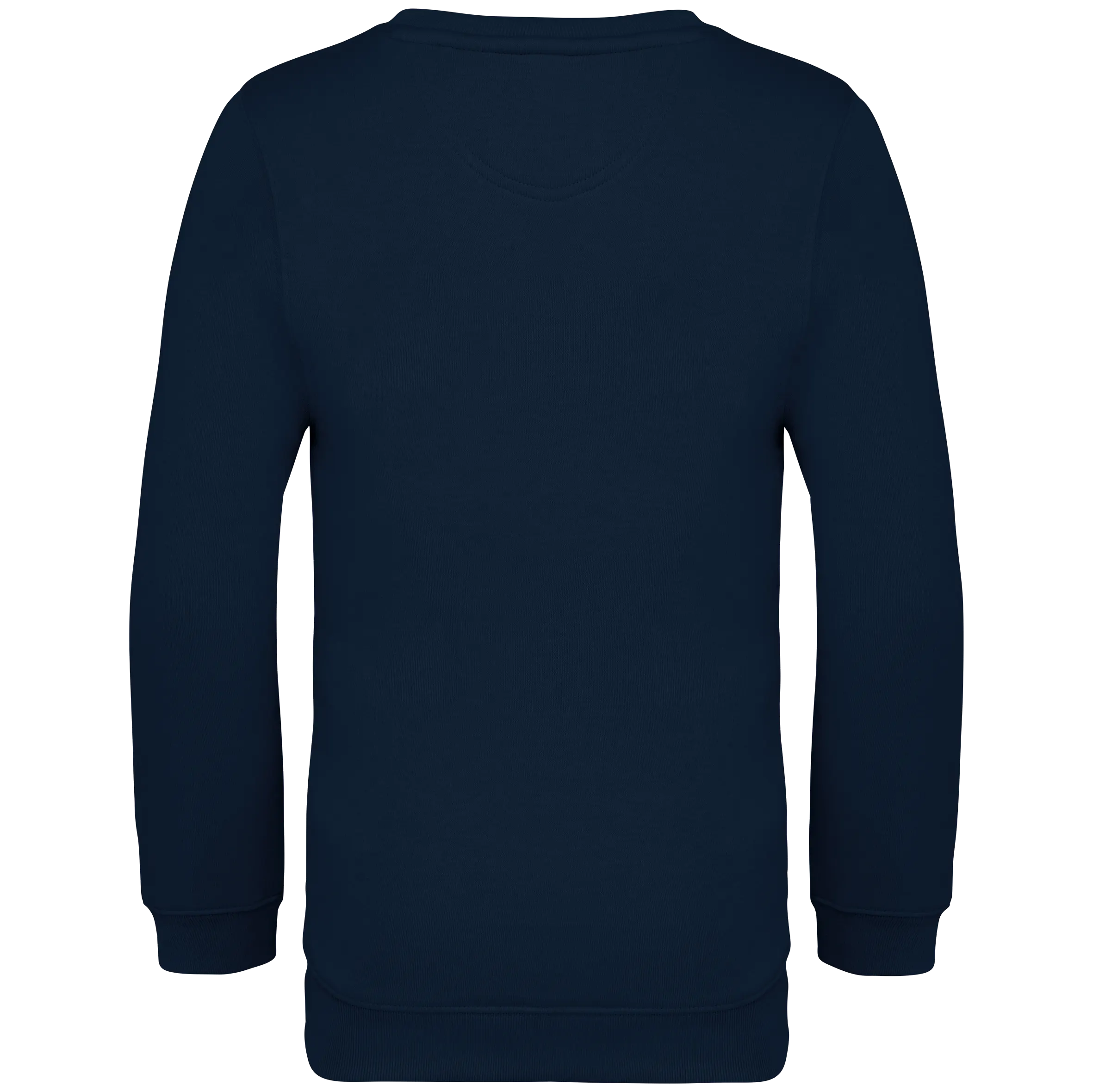 Sudadera ecorresponsable cuello redondo infantil
