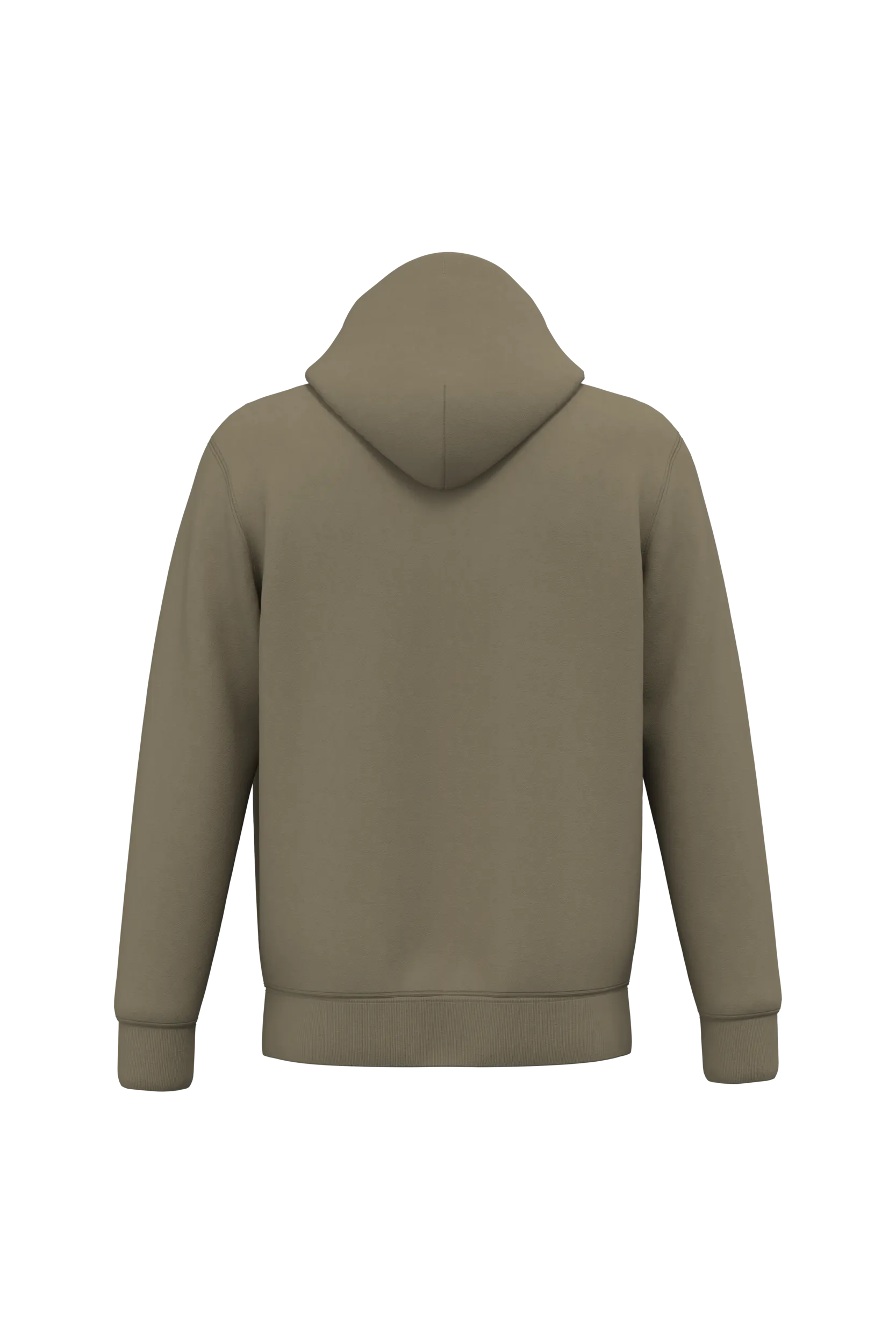 Sudadera ecorresponsable con cremallera y capucha unisex