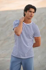 Camiseta A Rayas unisex