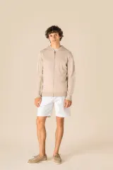 Jersey ecorresponsable con capucha de lyocell hombre