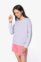 Sudadera ecorresponsable de rizo mujer