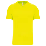 Camiseta de deporte cuello de pico hombre
