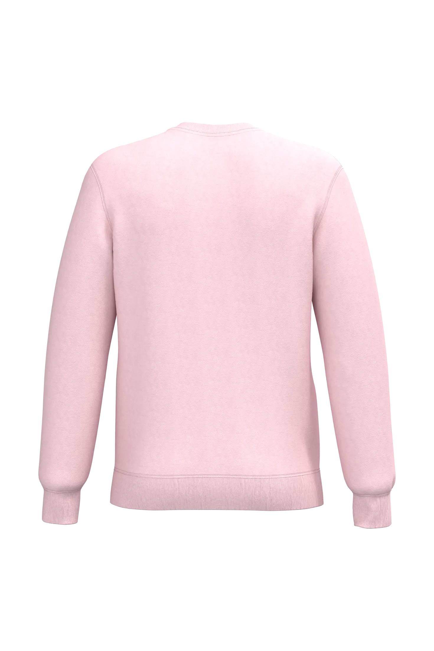 Sudadera cuello redondo reciclada unisex