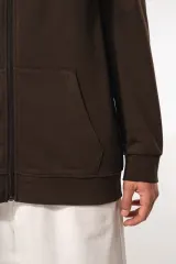 Sudadera capucha y cremallera unisex