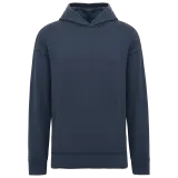 Sudadera ecorresponsable con capucha efecto lavado oversize unisex
