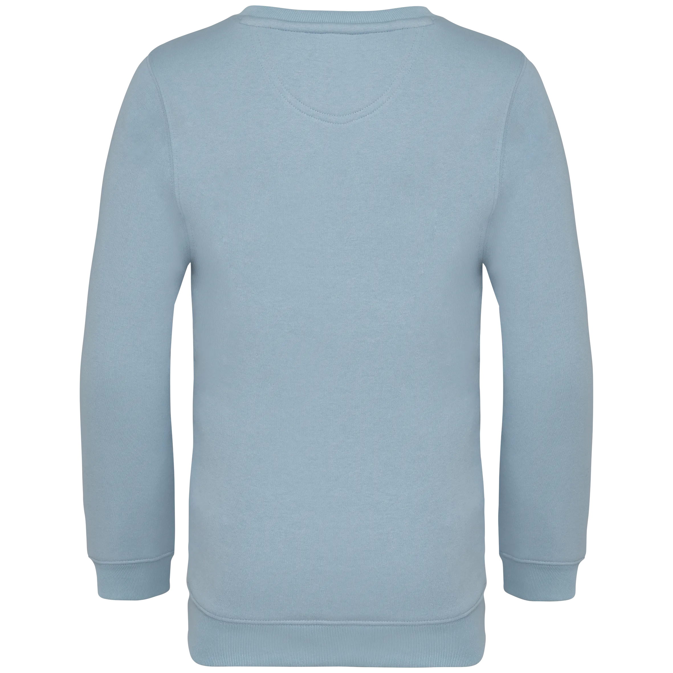 Sudadera ecorresponsable cuello redondo infantil