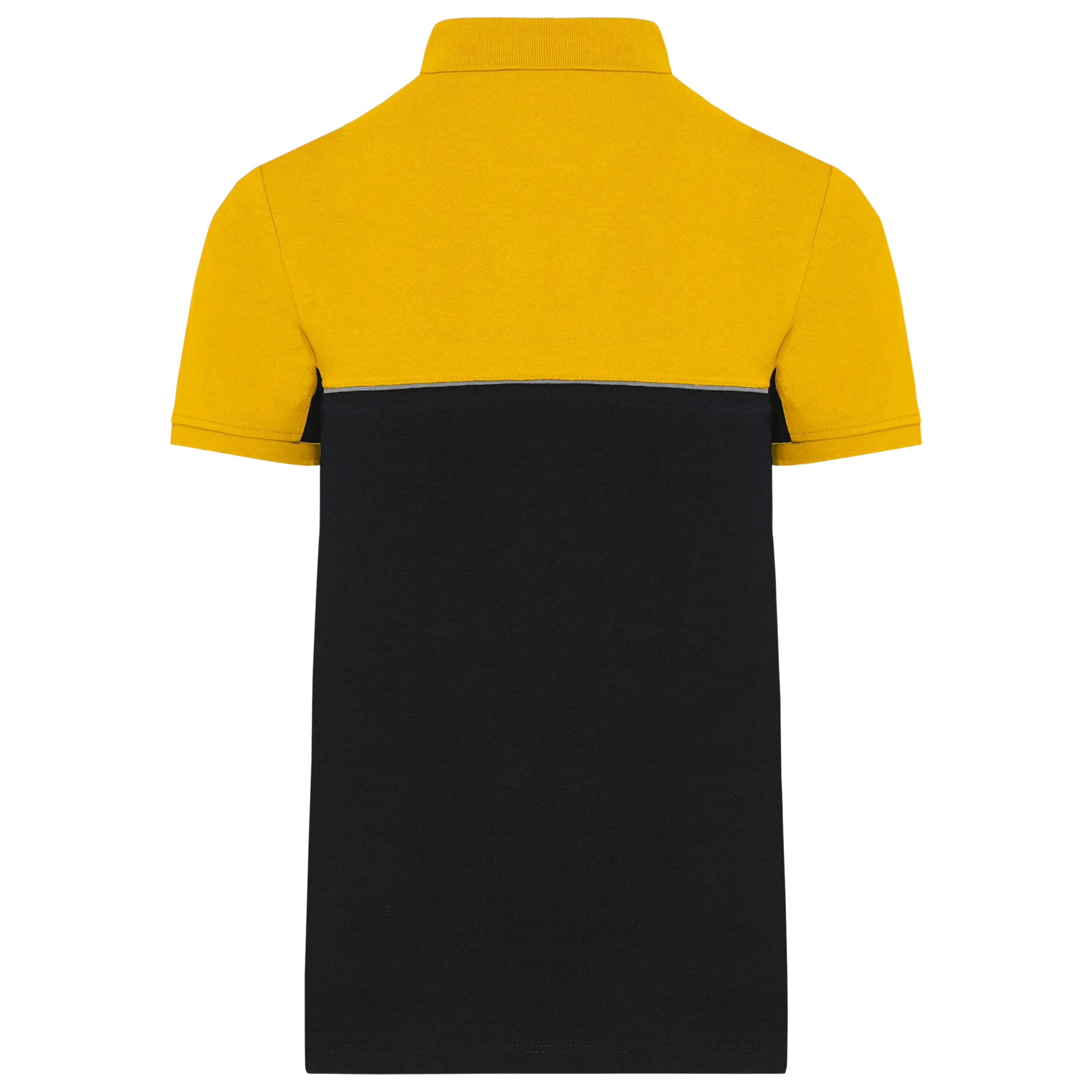 Polo bicolor ecorresponsable manga corta - Unisex