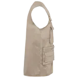 Chaleco polialgodón multibolsillos con forro - Unisex
