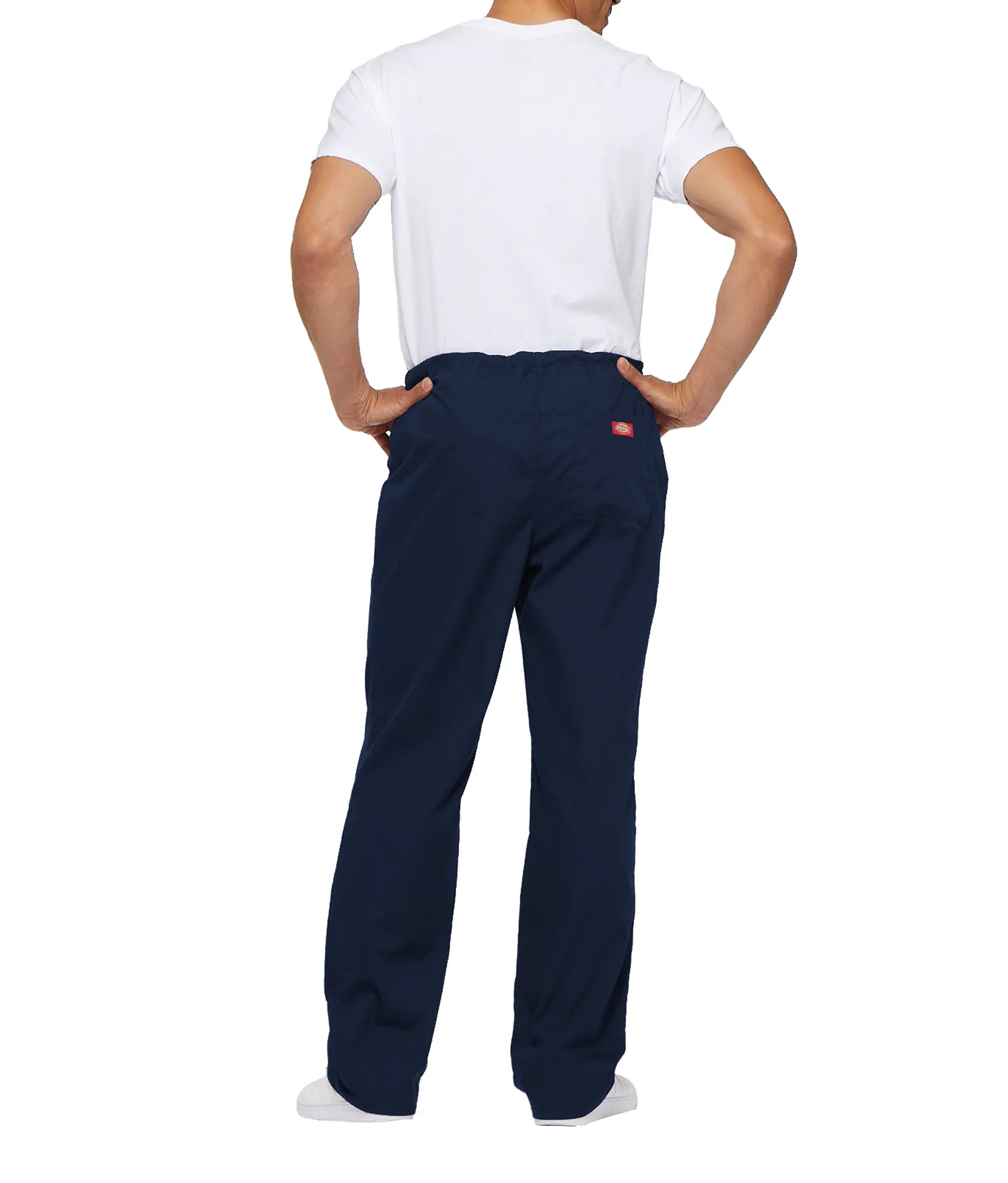 Pantalón con cordón y tiro estándar unisex