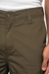 Bermuda ligera multibolsillos para hombre
