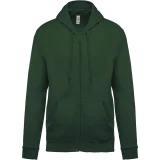 Sudadera capucha y cremallera unisex