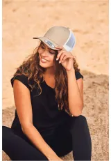 Gorra trucker retro bicolor