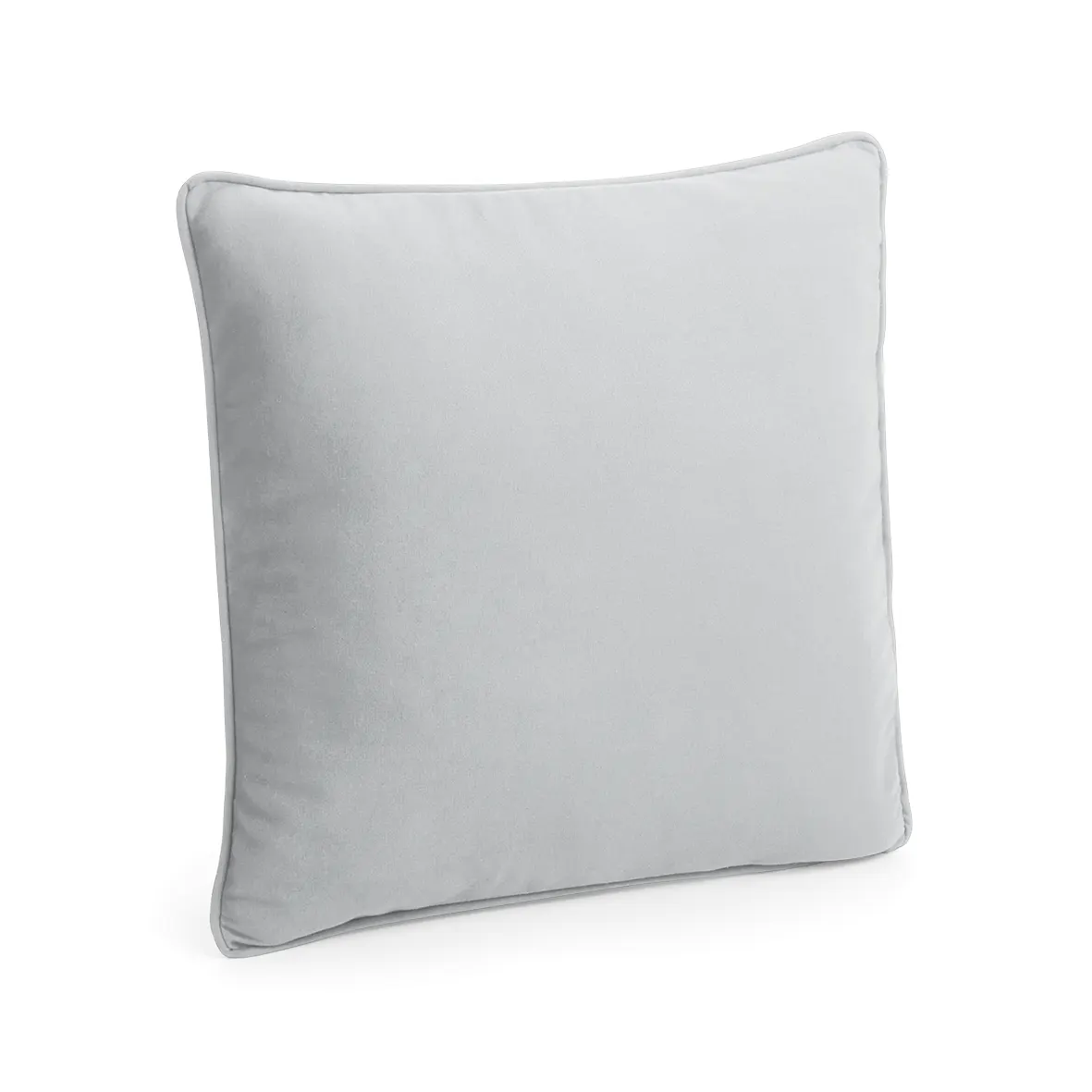 Funda de cojín con borde ribeteado