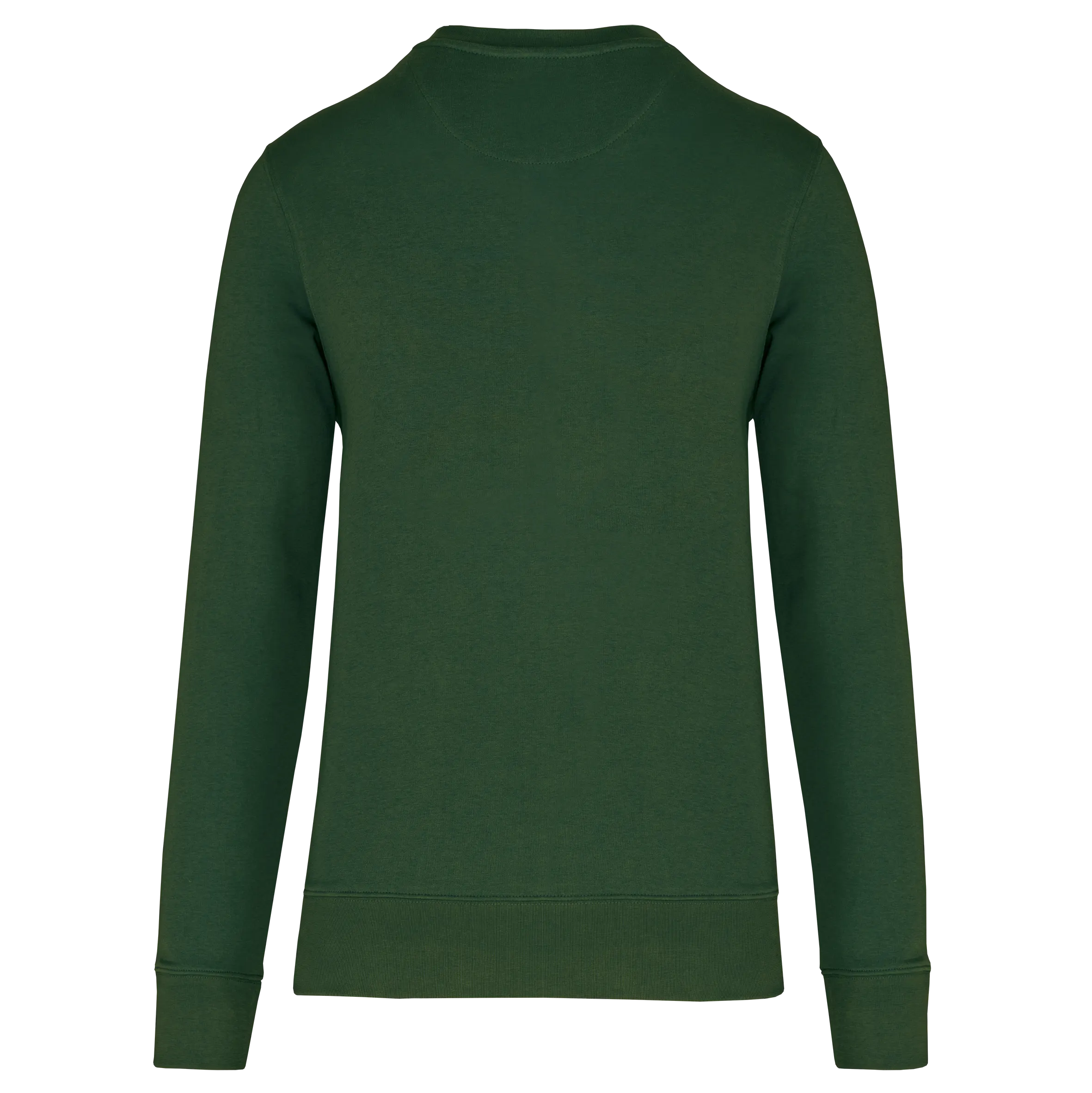 Sudadera ecorresponsable de cuello redondo unisex