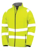Chaqueta de seguridad softshell reciclada