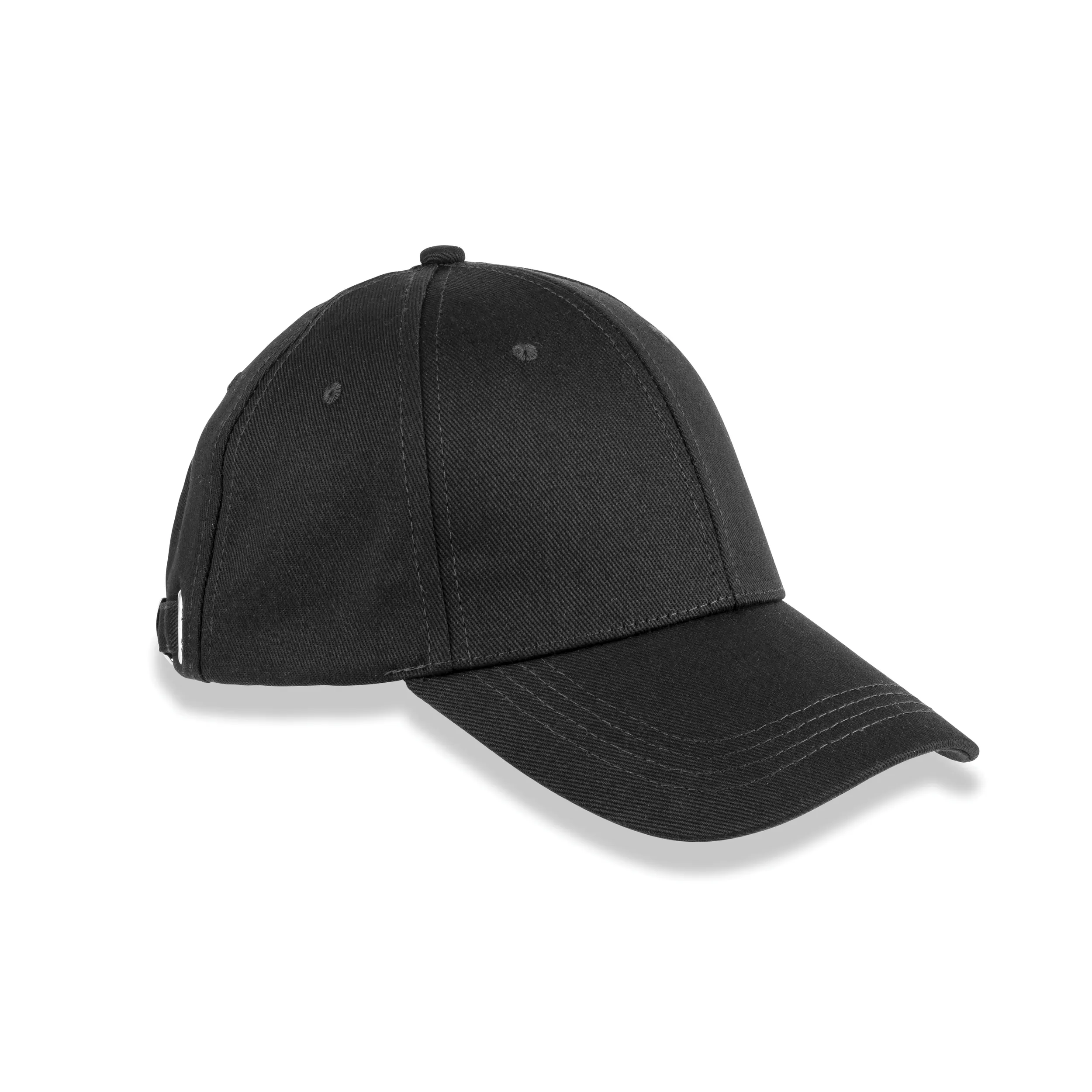 Gorra de algodón orgánico de 6 paneles