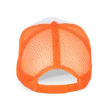 White / Vermillon Orange