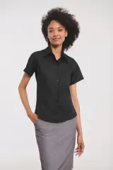 Camisa Non-Iron manga corta mujer