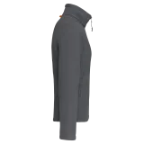 Chaqueta micropolar con cremallera y mangas raglán hombre