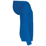 Sudadera capucha contrastada niños