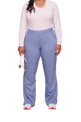 Pantalones tipo cargo de tiro medio mujer