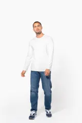 Camiseta con elastano manga larga hombre