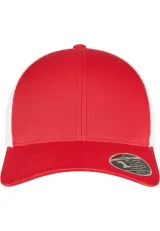 Gorra de rejilla bicolor
