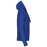 Sudadera con capucha y cremallera de mujer