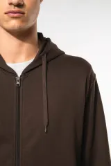 Sudadera capucha y cremallera unisex
