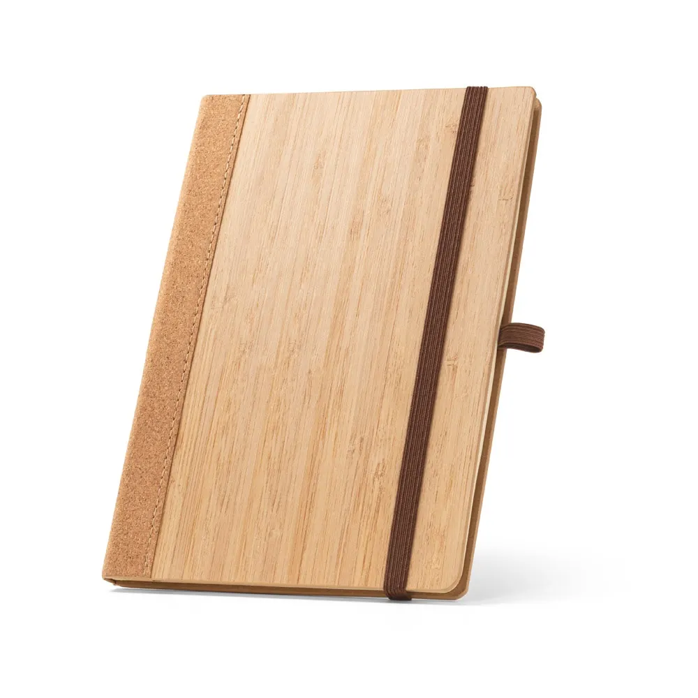 ORWELL. Cuaderno A5 realizado con hojas de bambú y corcho