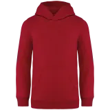 Sudadera ecorresponsable con capucha infantil