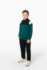 Sudadera de entrenamiento 1/4 de cremallera infantil