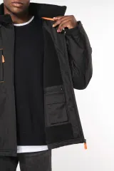 Chaqueta con mangas amovibles hombre