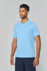Camiseta de deporte cuello de pico hombre