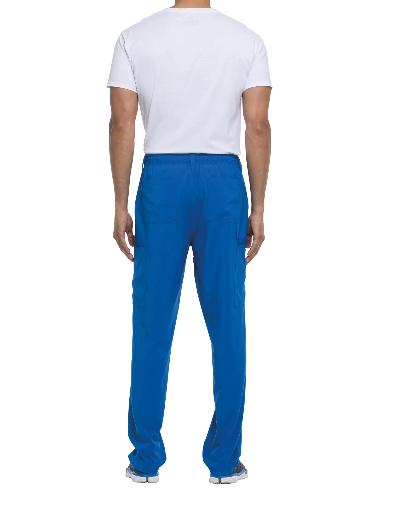 Pantalón con cordón de ajuste y tiro estándar hombre