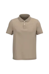 Polo ecorresponsable punto piqué hombre