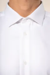 Camisa Oxford Pinpoint manga larga hombre