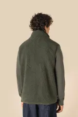 Chaleco de sherpa hombre