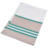 White / Kelly Green