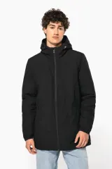 Parka con capucha reciclada unisex