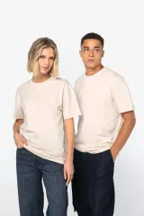 Camiseta ecorresponsable de hombros caídos unisex