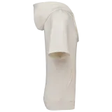 Sudadera ecorresponsable con capucha y hombros caídos de manga corta French Terry unisex