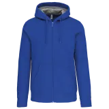 Sudadera capucha y cremallera