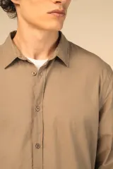 Camisa ecorresponsable hombre