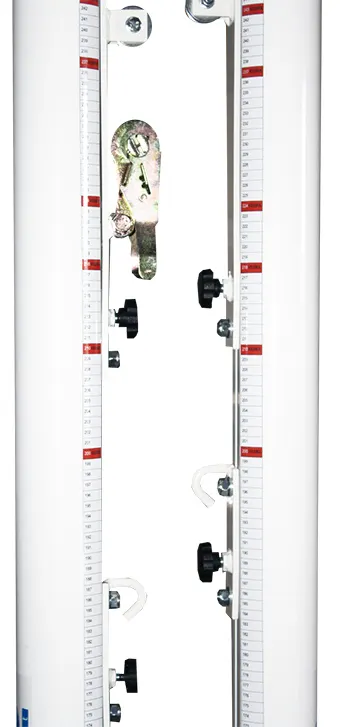 JUEGO DE 2 POSTES MULTIALTURAS ALUMINIO TUBO DE 90MM FIJOS